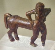 Statuette de centaure crétoise